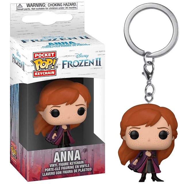 FUNKO Pop Disney Keychain Toy Beauty and Beast Belle Frozen Elsa Anna Ariel Rapunzel Cinderella PVC Figure Collection Model Toys 4