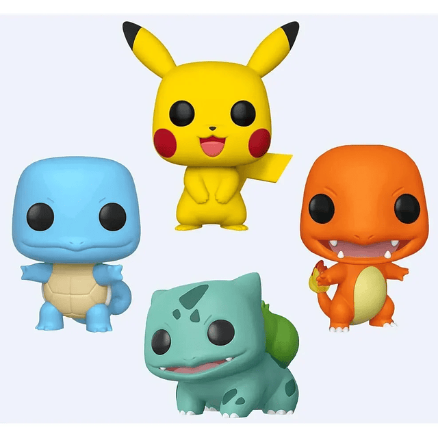 Funko POP Games Pokemon Go Pikachu 353# 553# Bulbasaur 453# Charmander 455# SQUIRTLE 504# MEWTWO #581# CHARIZARD 843 Figure Toys 3