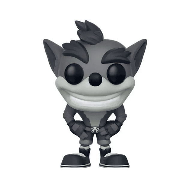 FUNKO POP Games Crash Bandicoot #273 Crash Bandicoot Chase Grey Exclusive Action Figrue Model POP Toys 5