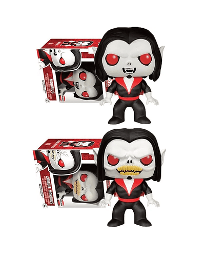 New Funko Pop MARVEL Morbius the Living Vampire ZOMBIE MORBIUS #104 #105 Action Figure Collection Model Toys For Kids