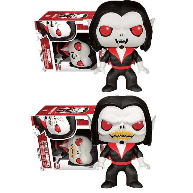 New Funko Pop MARVEL Morbius the Living Vampire ZOMBIE MORBIUS #104 #105 Action Figure Collection Model Toys For Kids 1