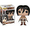 Funko Japanese Animation Attack on Titan Levi 235# MIKASA ACKERMANN 21# Eren Jaeger 20# Action Figure Vinyl Doll Pocket Toys 3