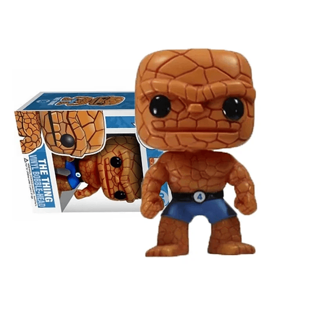 Funko Pop MARVEL THE THING Fantastic Four #09 Action Figure Toys Collection Dolls Gifts for Children POP Figure 1