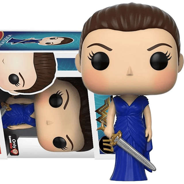 Funko Pop Action Movie Wonder Woman #172 #177 #226 #361 Exclusive Action Figure Model Toys Figuras Dolls Collection Toys 5