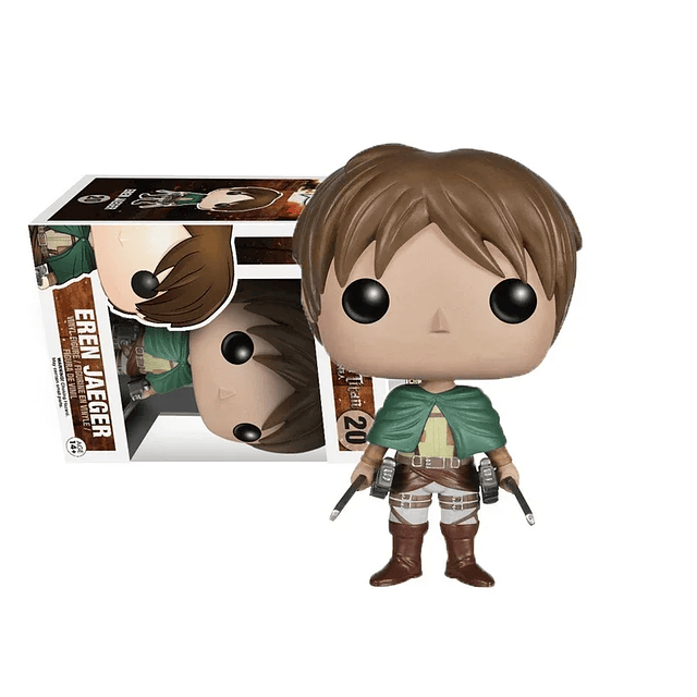 Funko Pop Attack On Titan EREN JAEGER #20 MIKASA ACKERMANN #21#235 Action Figure Toys Collection Dolls Gifts for Children Figure 7