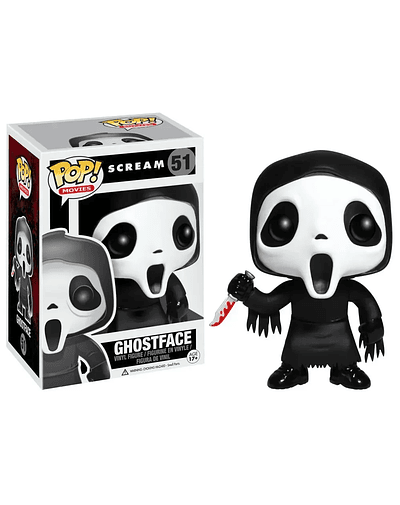 Funko POP MOVIES  Scream - Ghostface 51# CHUCKY 315# Action Toy Figures Anime Model Vinyl Figure Pvc Collection Toys