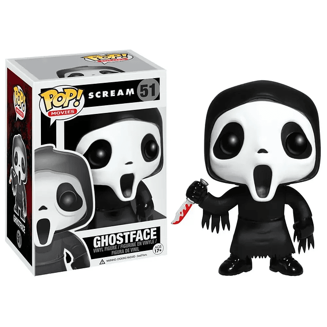 Funko POP MOVIES  Scream - Ghostface 51# CHUCKY 315# Action Toy Figures Anime Model Vinyl Figure Pvc Collection Toys 1