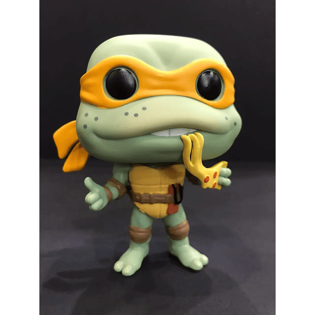 Funko Pop Cartoon #18 Michelangelo with Sufrboard #1019 Anime Action Figure Toys Limited Edition Collection Dolls Gifts Toy 8