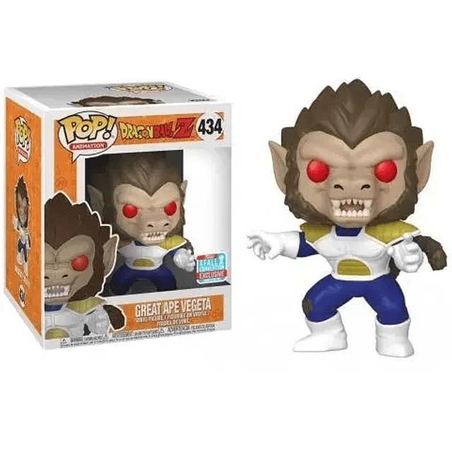 FUNKO Dragons Balls Z GRETA APE VEGETA 434# Action Toy Figures Collectible Vinyl Figure Model Toys for Children Birthday Gift 1