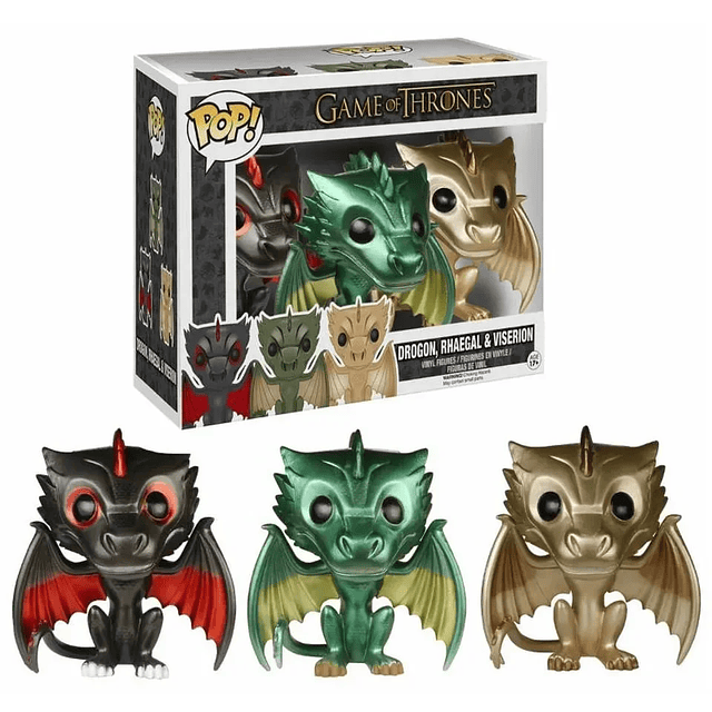 Funko POP Game Of  NIGHT KING ICY VISERIONThrones 22# 34# Daenerys Drogon 16# RHAEGAL 20# 47# Toy Figures Collectible Model Toys 5