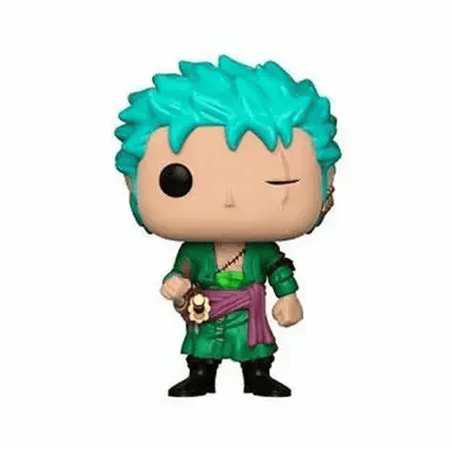 FUNKO ONE PIECE 10cm Roronoa Zoro 327# Chooper 99# Luffy 98# Japanese Anime Cartoon Action Figure Collection Model Toys 6