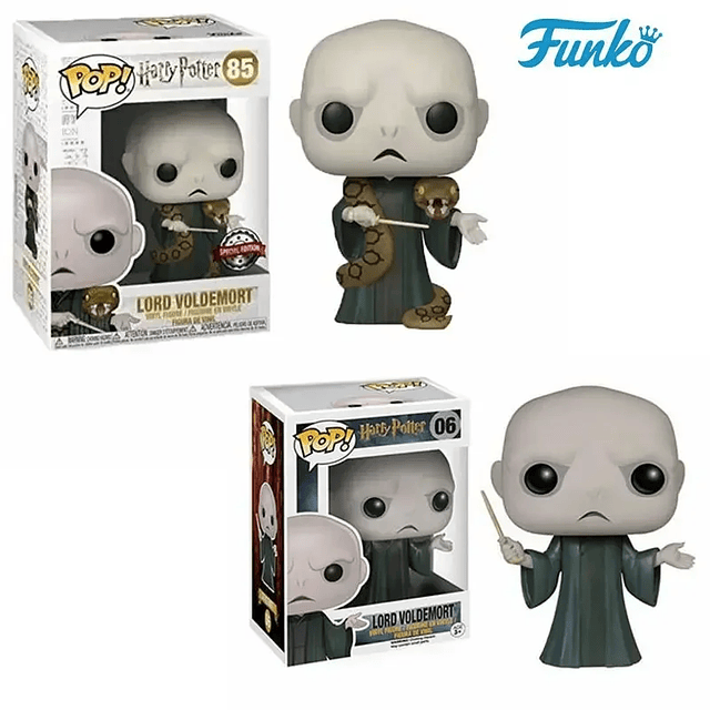 FUNKO POP LORD Voldemort 85# 06# Action Vinyl Figure 10cm Special Edition Collection Model Toys for Children Christmas Gift 1