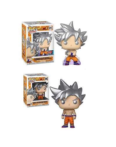 Funko Pop New Dragon Ball Goku (Ultra Instinct with Kamehamena) 1211# 1232# Goku 386# Figure Model Toys PVC Vinyl Doll Kids Gift