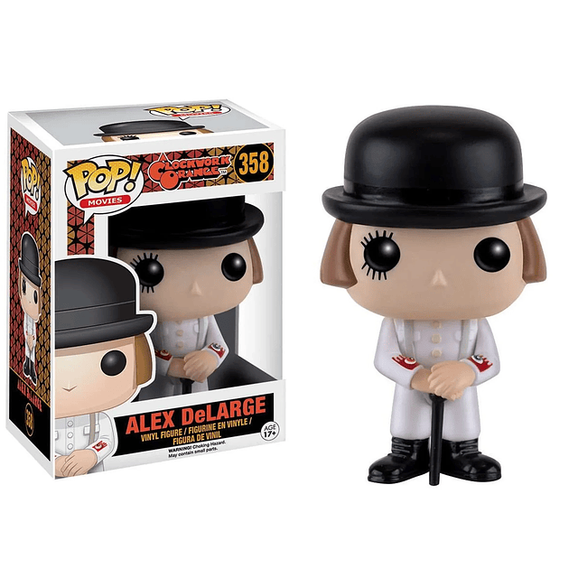 Funko Pop Movies Alex Delarge 358# Vinyl Figure Action Toy Figures Collection Model Toys for Children Birthday Gift 1