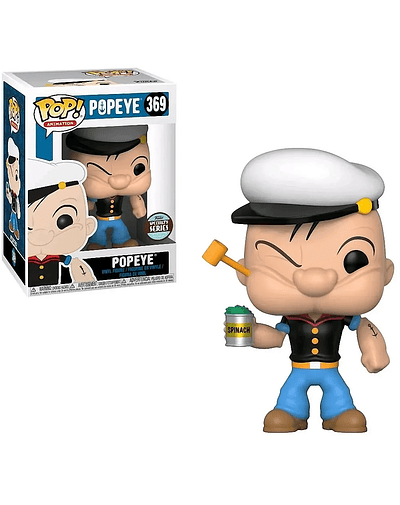 FUNKO POP  Cartoon Movie Cute POPEYE 369# Vinyl Action Figure Collection Model Dolls Toys for Children Christmas Birthday Gift