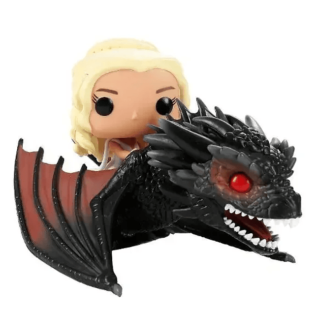 FUNKO POP TV Game of  NED STARK Thrones 02# Daenerys Drogon 15# Rhaegal Night King Mounted White Walker 60#  Figures Model Toys 16