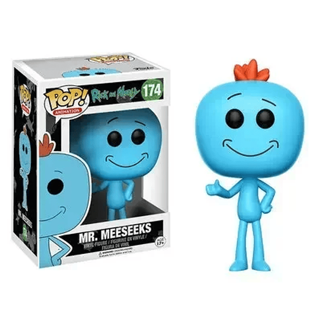 Funko Pop Rick Et Morty Season Vinyl Figure Model Rick 112# Pickle Rick with Laser 332# MR.MEESEEKS 174# Collectibles Gift Toys 5