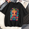 Cute Marvel Baby Groot Graphic Printed Tshirt 3