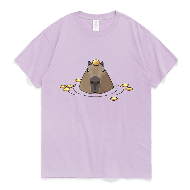 Funny Cute Capybara T-shirt 4