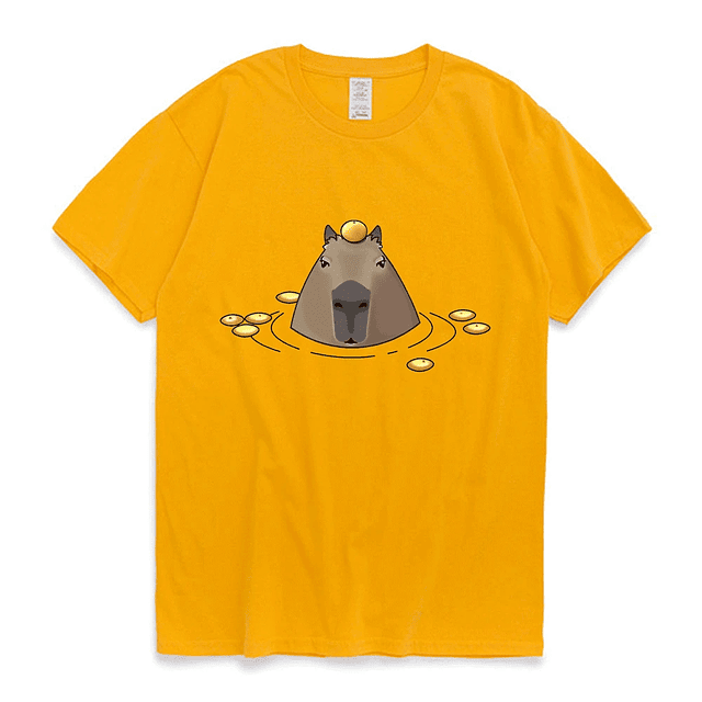 Funny Cute Capybara T-shirt 16