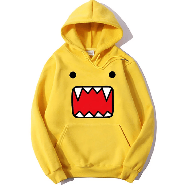 Domo Kun Print Hoodie 7