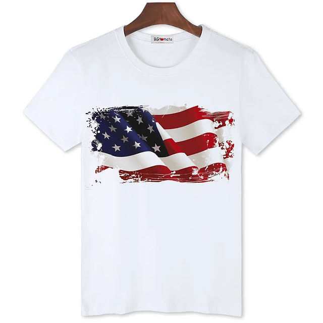 3D American Flag T-shirts  1