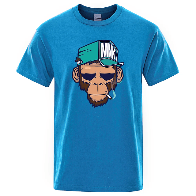  Smoking Monkey Cartoons Tees  8