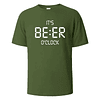 It's Beer O'clock Print T-Shirt 10