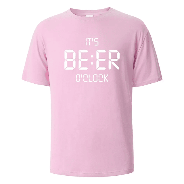 It's Beer O'clock Print T-Shirt 12