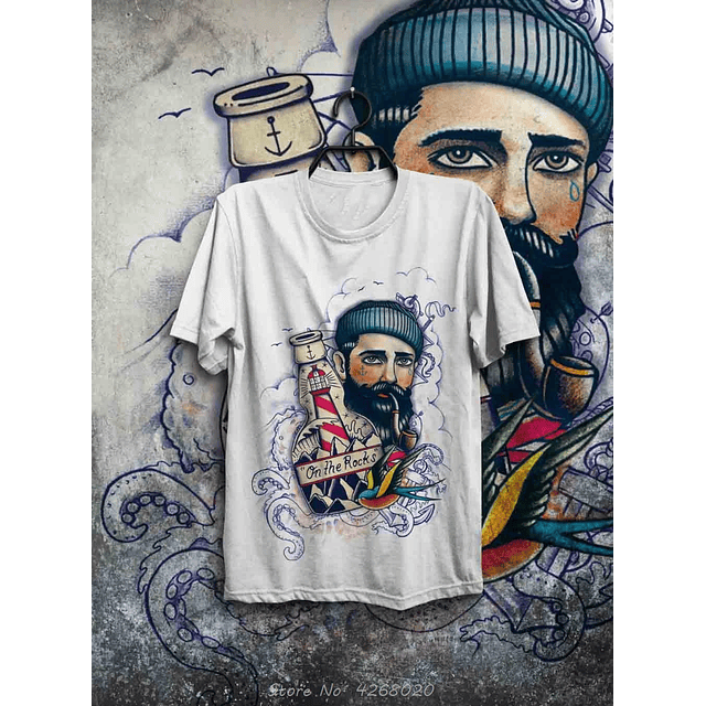 T-shirt Maglietta Nuovo Hipster Old School Tattoo  1