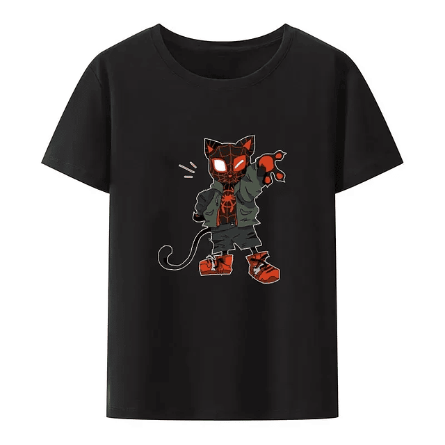 Spider Cat T-Shirt 8