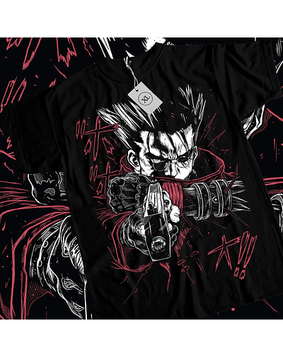 Trigun T-shirt Vash The Stampede Moon