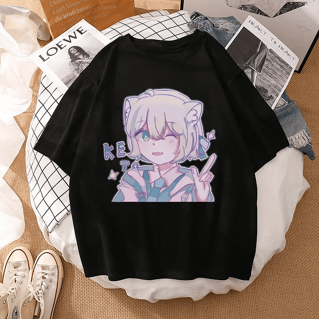 Anime Secondary Women T-shirt 22