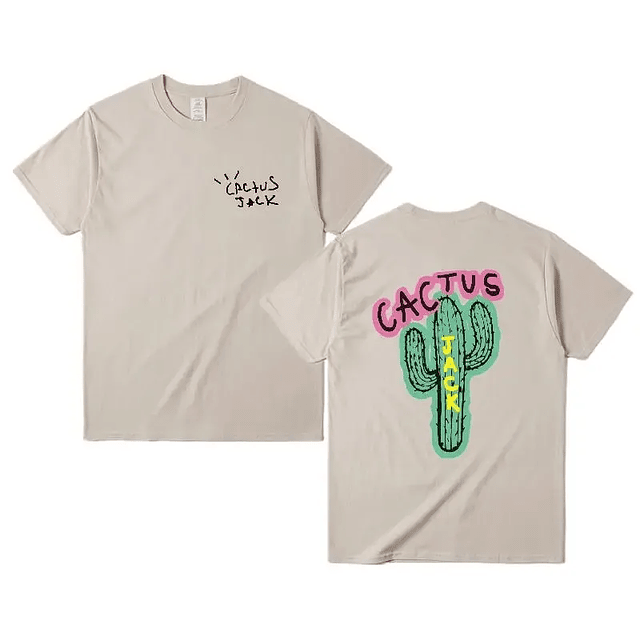 Rapper Cactus Jack Graphic Cotton T Shirt 11