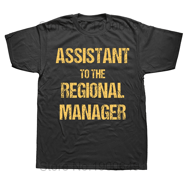 Funny Assistant To The Regional Manager Office T Shirt 9