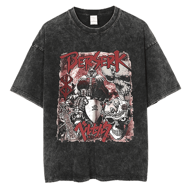 Skull Knight Graphic TShirt  5