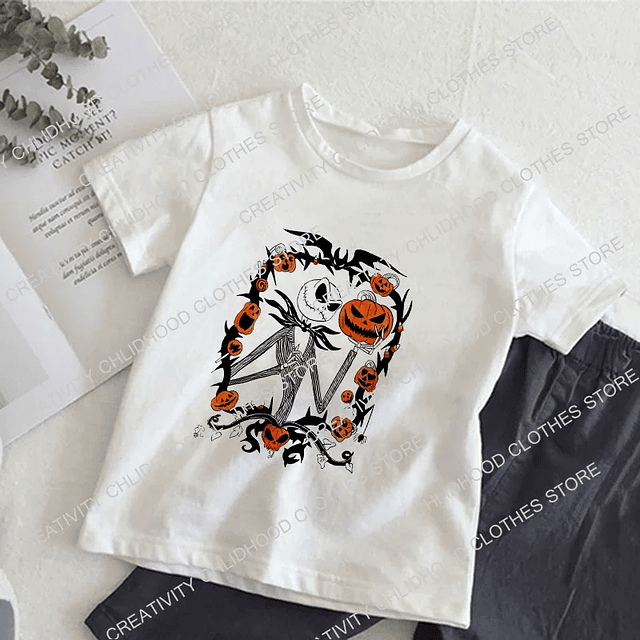 Jack Skellington Children T-shirt  4