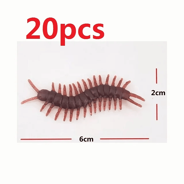 5-50Pcs Halloween gadget Plastic Cockroaches 30