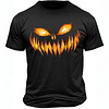 New Retro Halloween Pattern Printed Short-sleeve 2