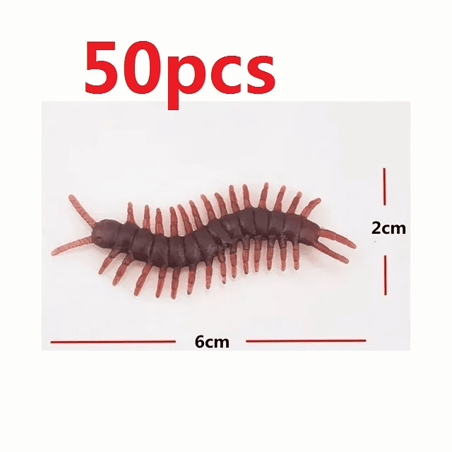 5-50Pcs Halloween gadget Plastic Cockroaches 25