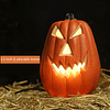 Pumpkin Lantern Plastic Halloween Led  6