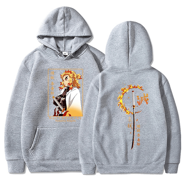 Anime Rengoku Kyoujurou Printed Sweatshirt 5