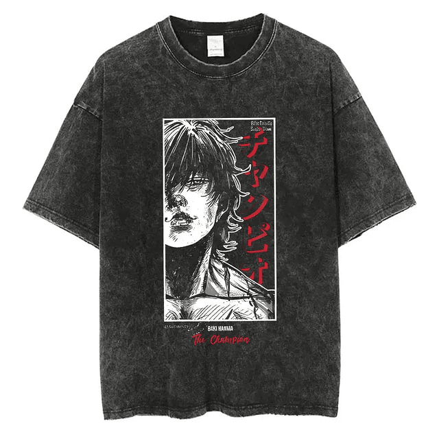 Anime Baki Haman Tshirts  1