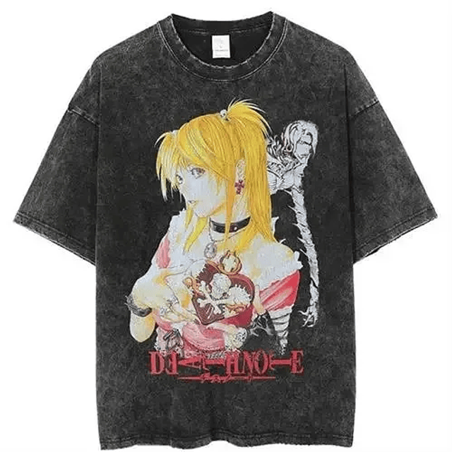 Death Note Washed T Shirt  5