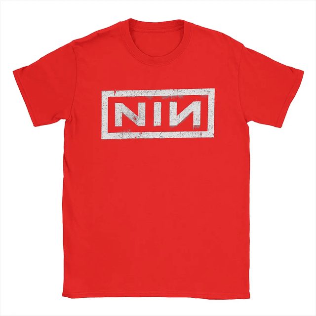 NIN Retro Logo Nine Inch Nails T-Shirt  12