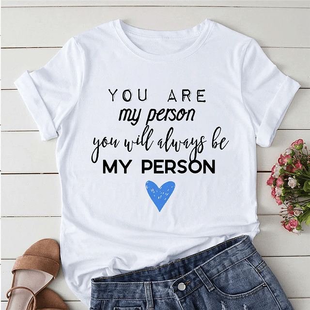 Greys Anatomy You're My Person Graphic Lady T Shirt 16