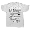 Funny Electromagnetic Physics Maxwell Equation Formula T Shirt 2