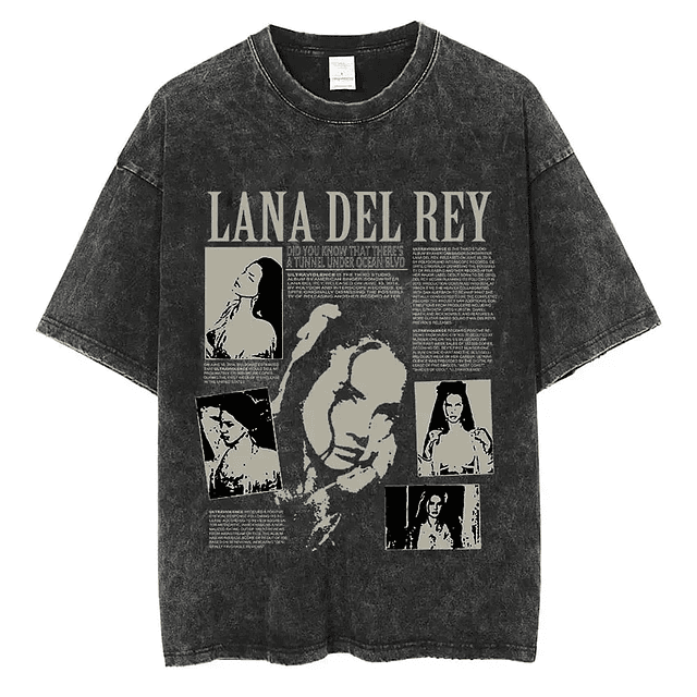 Lana Del Rey Ldr Sailing Vintage Wash T Shirt 1