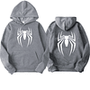 Hoodie Spider Print S 6