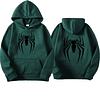 Hoodie Spider Print S 11